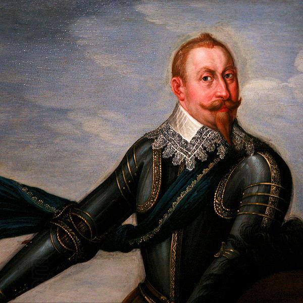 Johann Walter Gustavus Adolphus of Sweden at the Battle of Breitenfeld China oil painting art